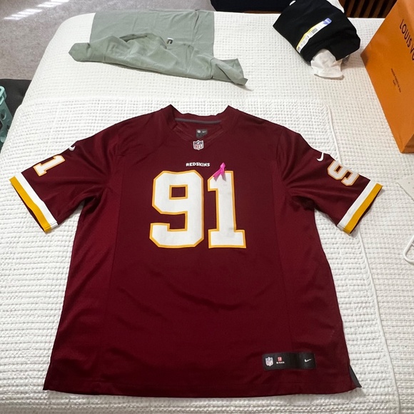 PRE-OWNED/USED Nike Washington Redskins Ryan Kerrigan #91 - Picture 2 of 16